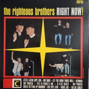 The Righteous Brothers  'Right Now!'  1963 Moonglow Records SLP1001